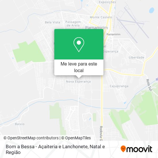 Bom a Bessa - Açaiteria e Lanchonete mapa