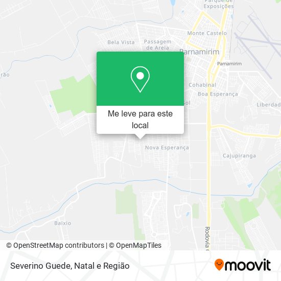 Severino Guede mapa