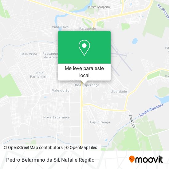 Pedro Belarmino da Sil mapa