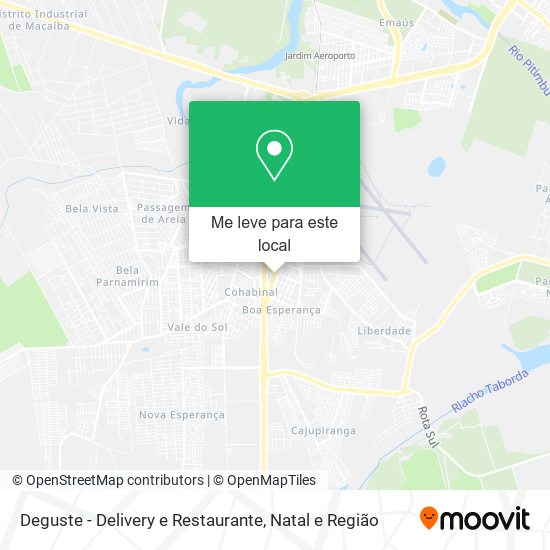 Deguste - Delivery e Restaurante mapa