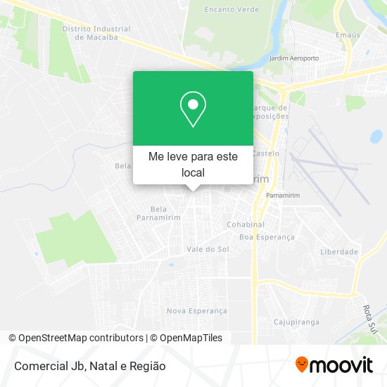 Comercial Jb mapa