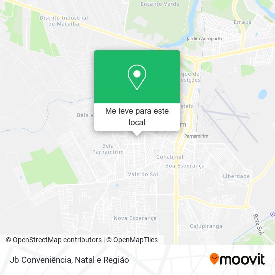 Jb Conveniência mapa