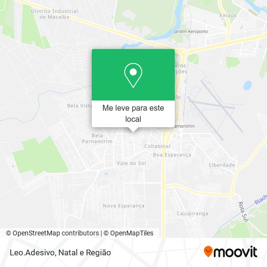 Leo.Adesivo mapa