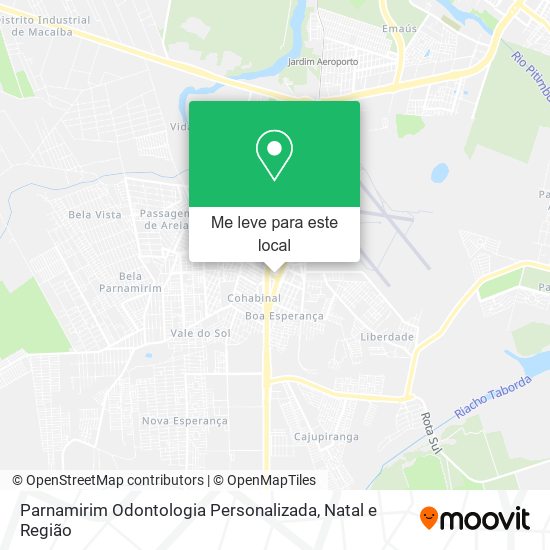Parnamirim Odontologia Personalizada mapa