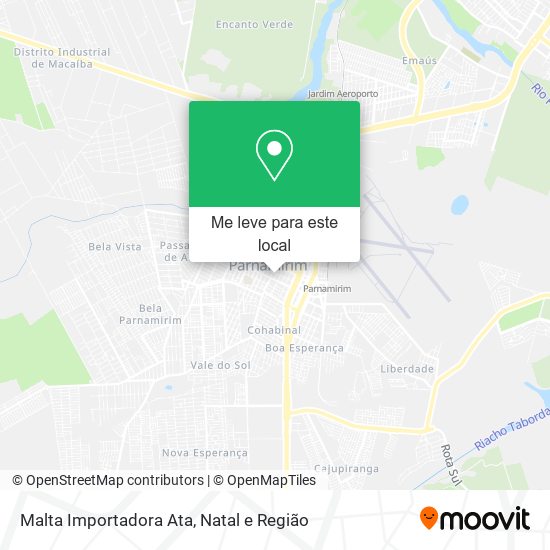 Malta Importadora Ata mapa