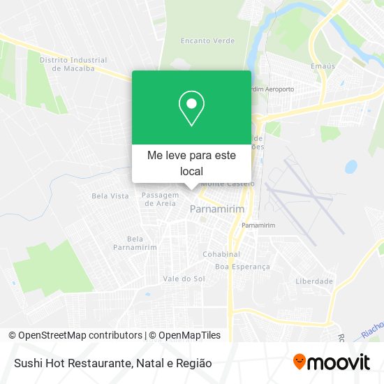 Sushi Hot Restaurante mapa