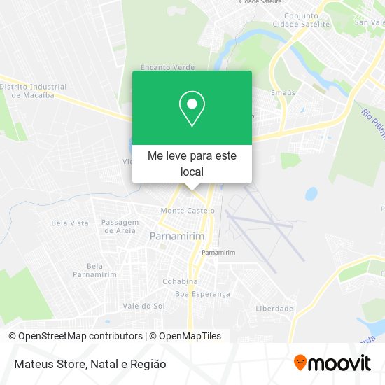 Mateus Store mapa