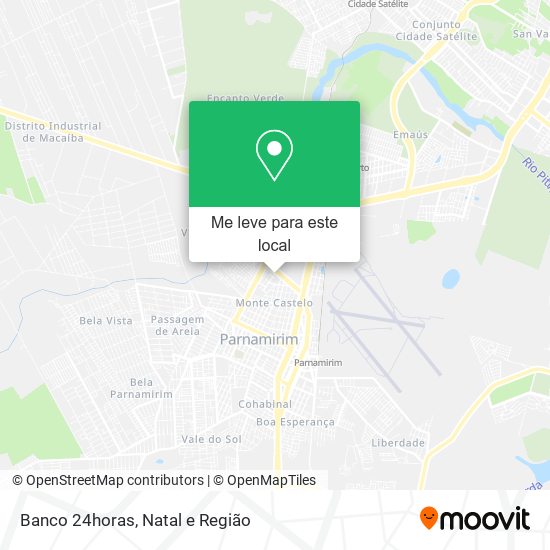 Banco 24horas mapa