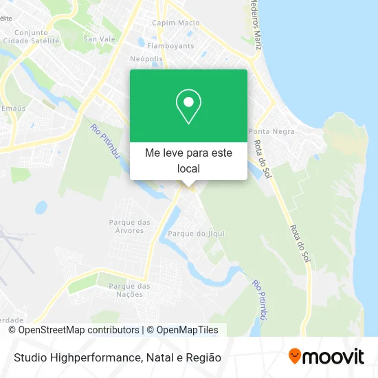 Studio Highperformance mapa