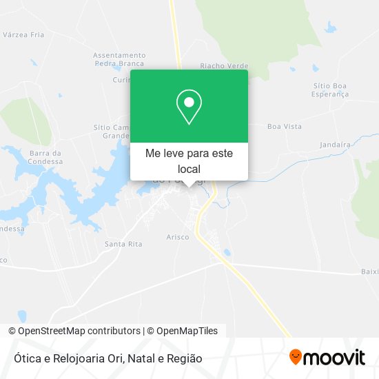 Ótica e Relojoaria Ori mapa