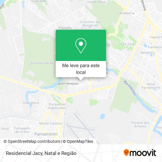 Residencial Jacy mapa