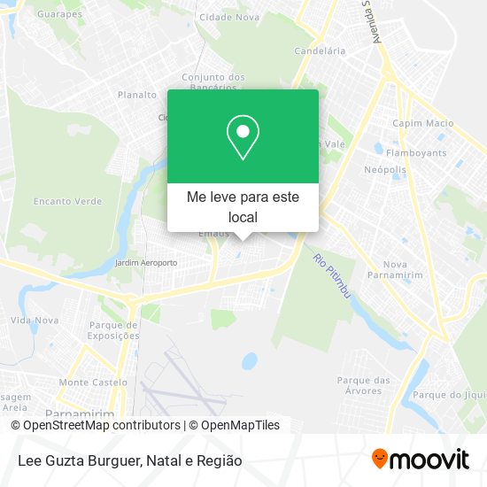 Lee Guzta Burguer mapa