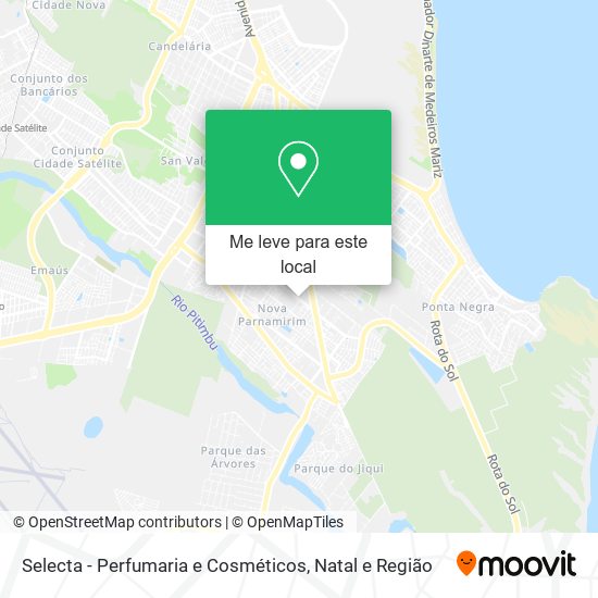 Selecta - Perfumaria e Cosméticos mapa