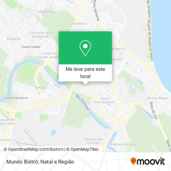 Mundo Bistrô mapa