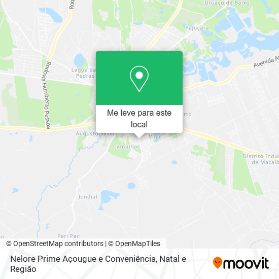 Nelore Prime Açougue e Conveniência mapa