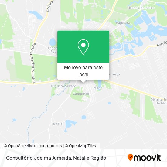 Consultório Joelma Almeida mapa
