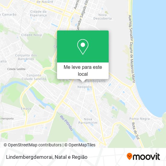 Lindembergdemorai mapa
