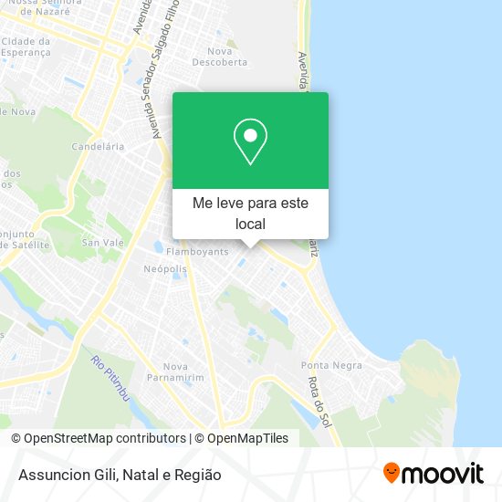 Assuncion Gili mapa