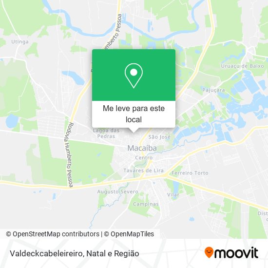 Valdeckcabeleireiro mapa