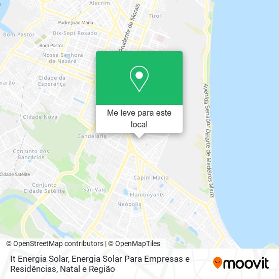 It Energia Solar, Energia Solar Para Empresas e Residências mapa