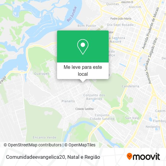 Comunidadeevangelica20 mapa