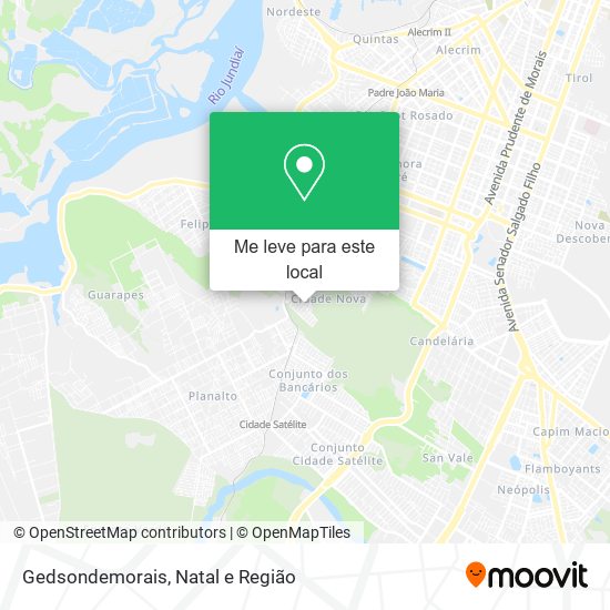 Gedsondemorais mapa