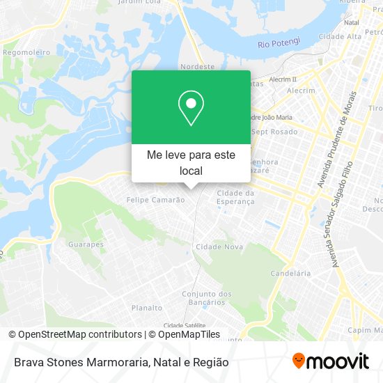 Brava Stones Marmoraria mapa