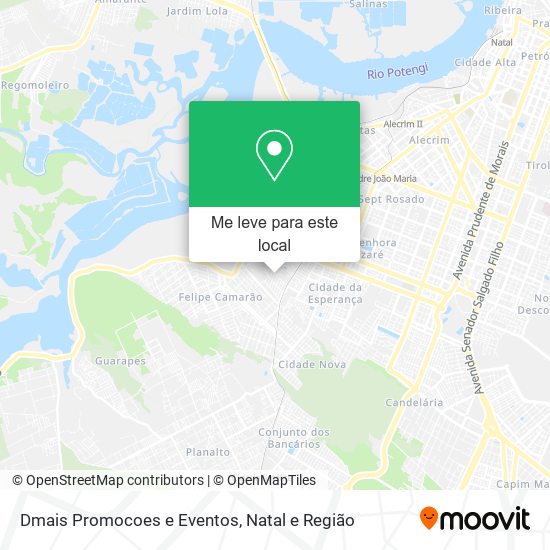 Dmais Promocoes e Eventos mapa