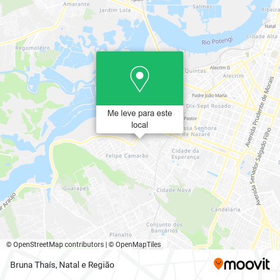Bruna Thaís mapa