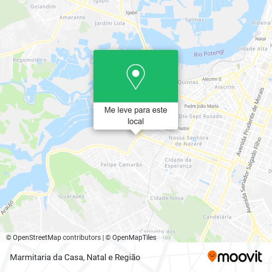 Marmitaria da Casa mapa