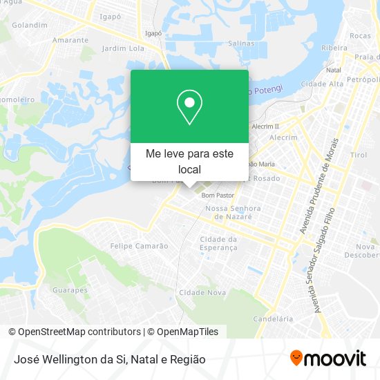 José Wellington da Si mapa