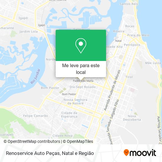 Renoservice Auto Peças mapa