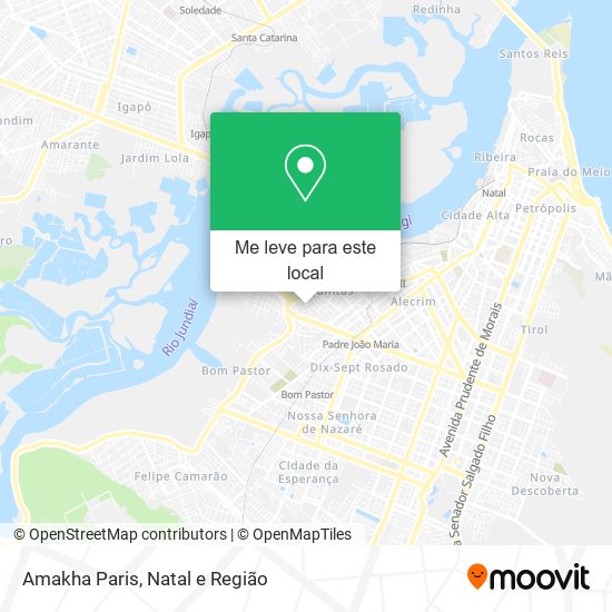 Amakha Paris mapa