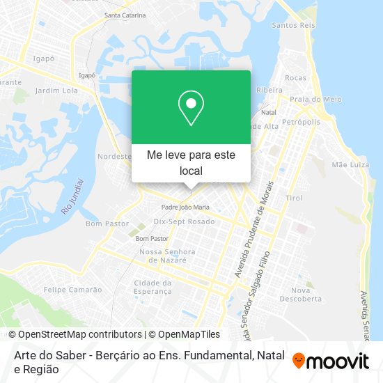 Arte do Saber - Berçário ao Ens. Fundamental mapa