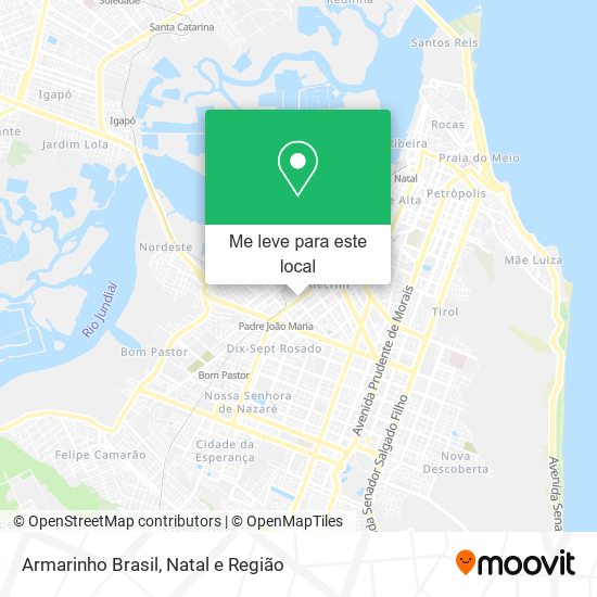 Armarinho Brasil mapa