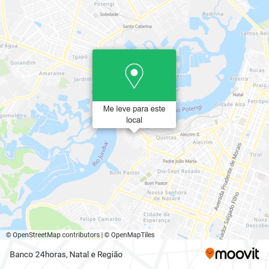 Banco 24horas mapa