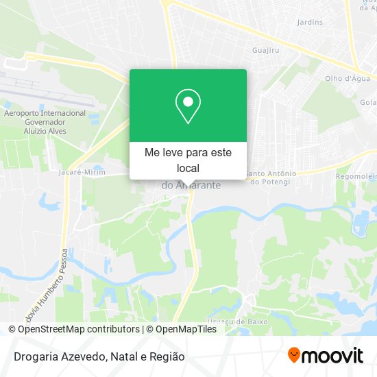 Drogaria Azevedo mapa