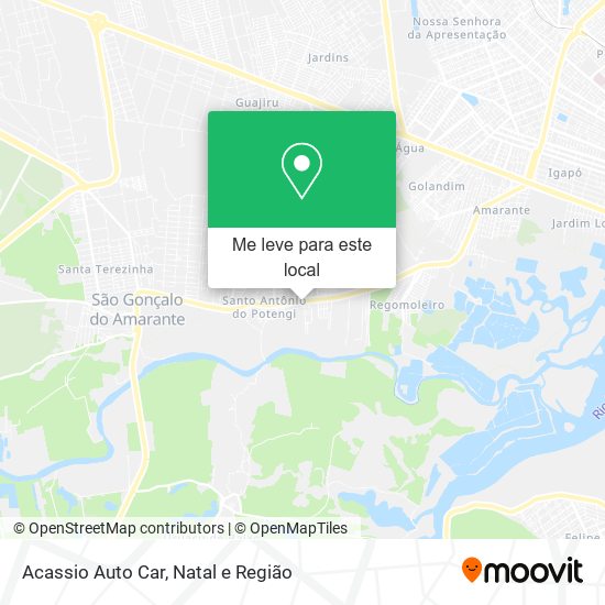 Acassio Auto Car mapa