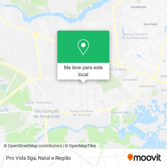 Pro Vida Sga mapa