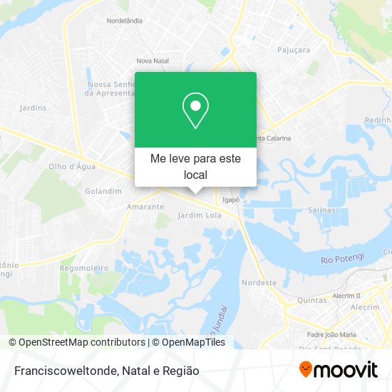 Franciscoweltonde mapa