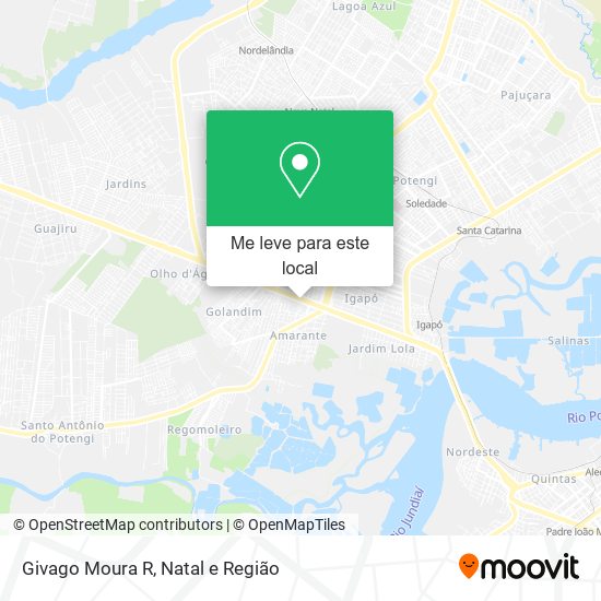 Givago Moura R mapa