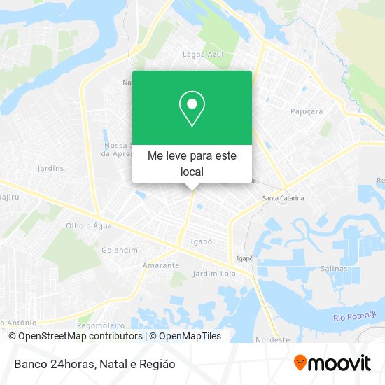 Banco 24horas mapa