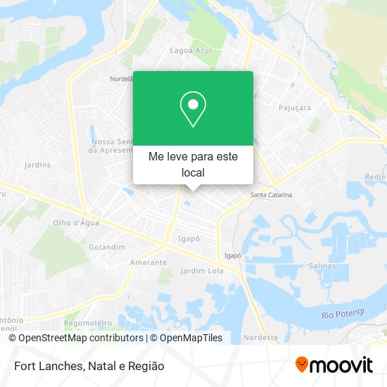 Fort Lanches mapa