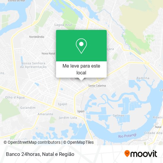 Banco 24horas mapa