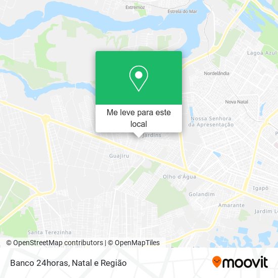 Banco 24horas mapa