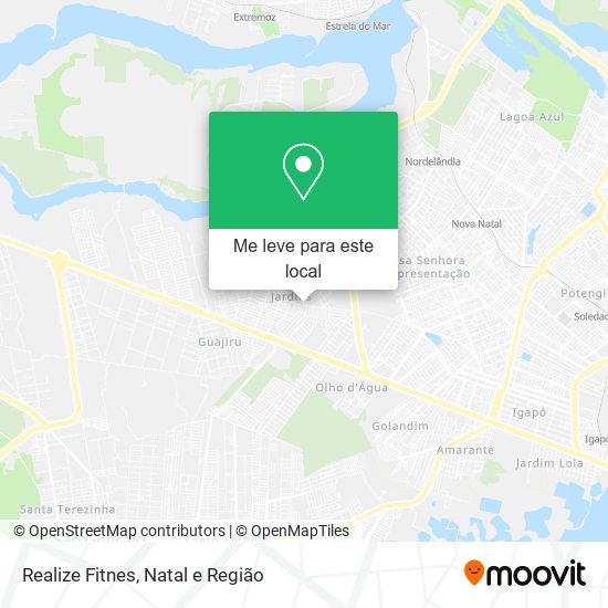 Realize Fitnes mapa