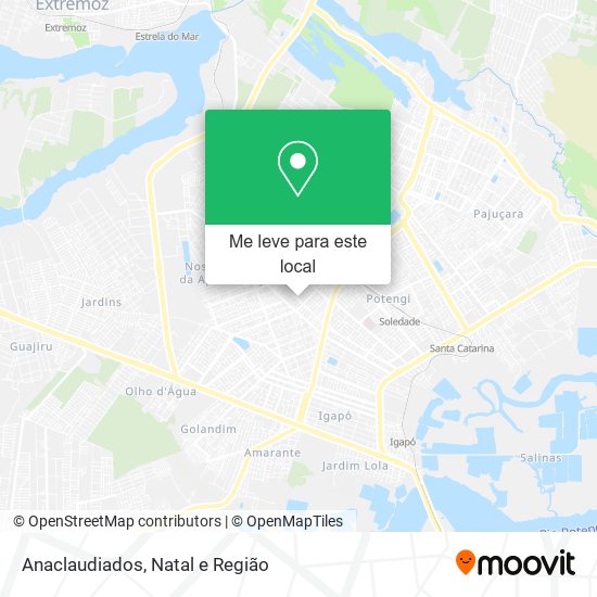 Anaclaudiados mapa