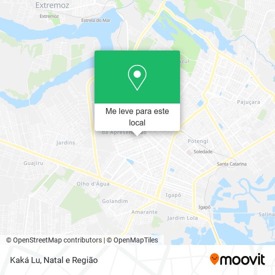 Kaká Lu mapa