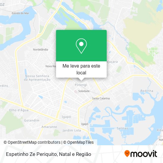 Espetinho Ze Periquito mapa