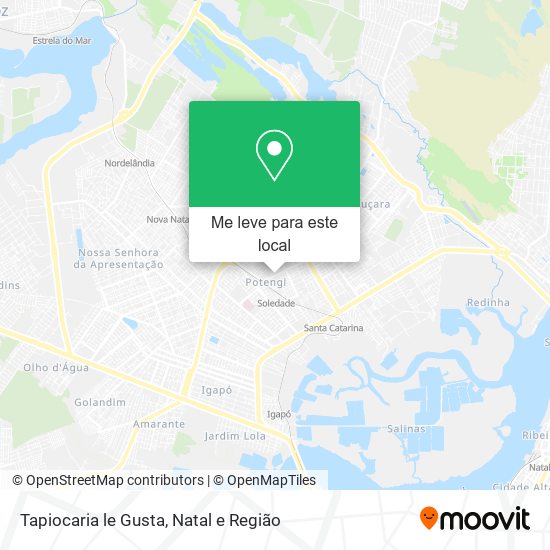Tapiocaria le Gusta mapa
